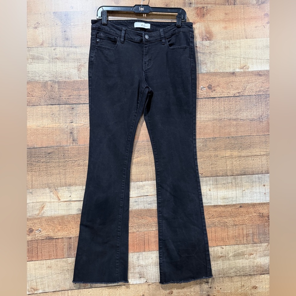 Kancan Black Flare Jeans Size 11